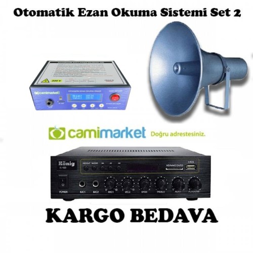 Otomatik Ezan Okuma Sistemi Set 2
